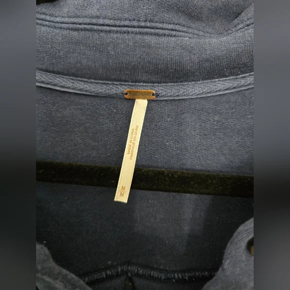 Free People Ruby Jacket In Indigo Size Medium - Picture 5 of 5